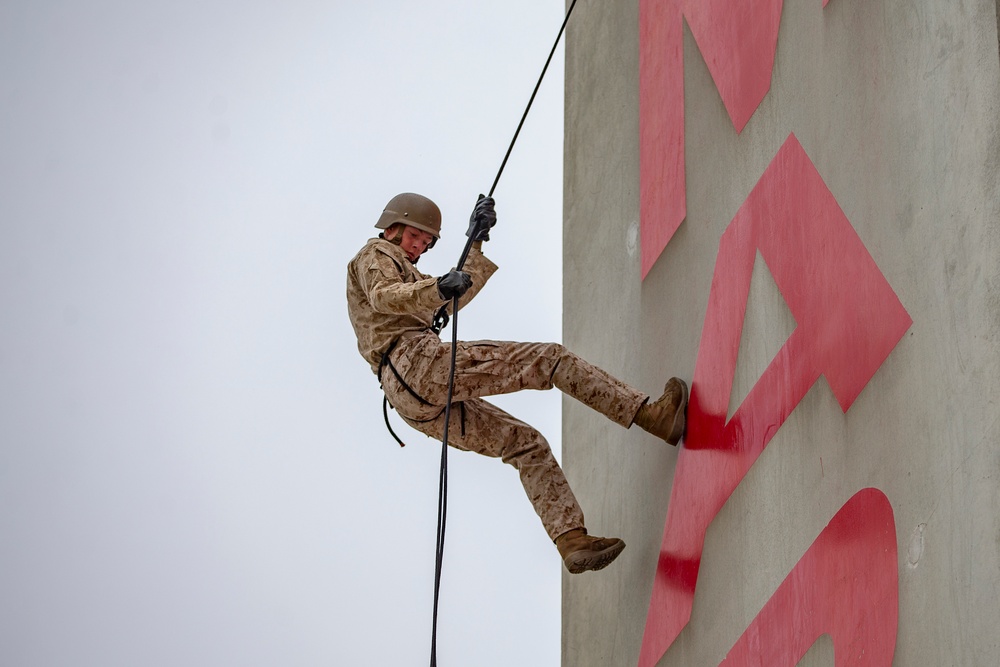 Charlie Company Rappel Tower