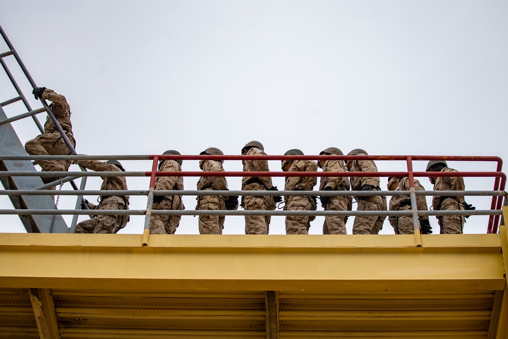 Charlie Company Rappel Tower