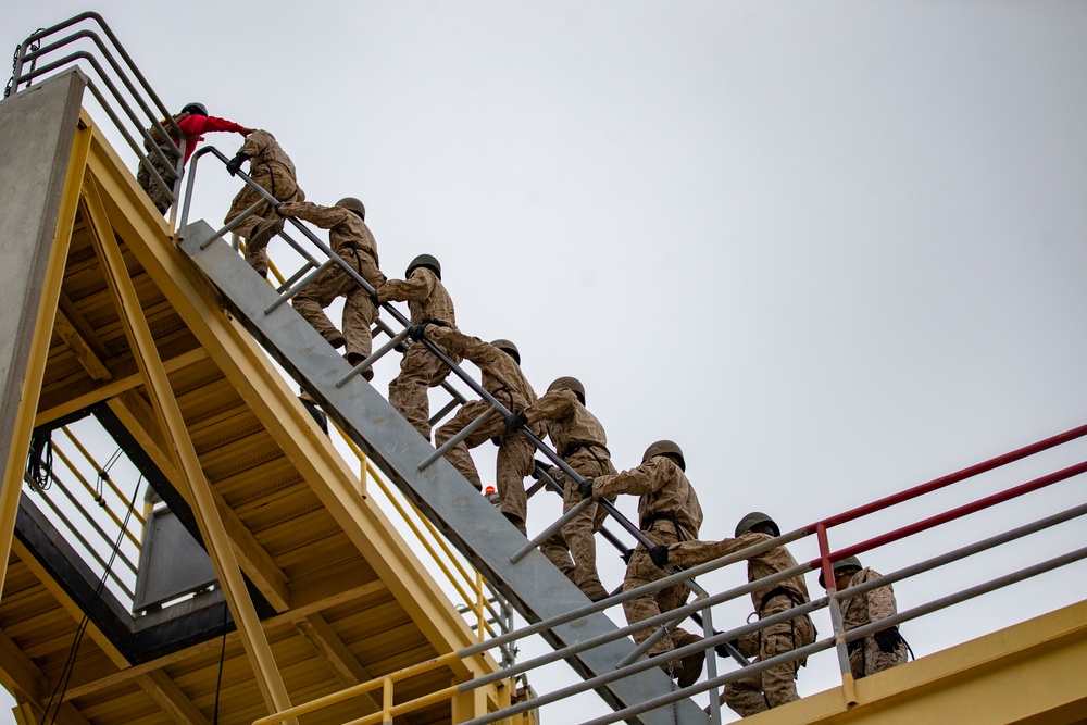 Charlie Company Rappel Tower