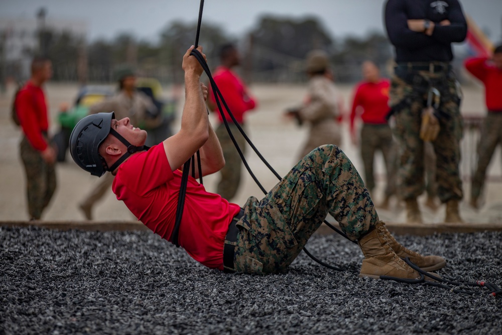 Charlie Company Rappel Tower