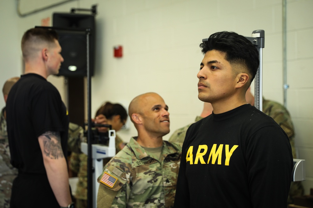 New Jersey Army National Guard Best Warrior Competition Processing