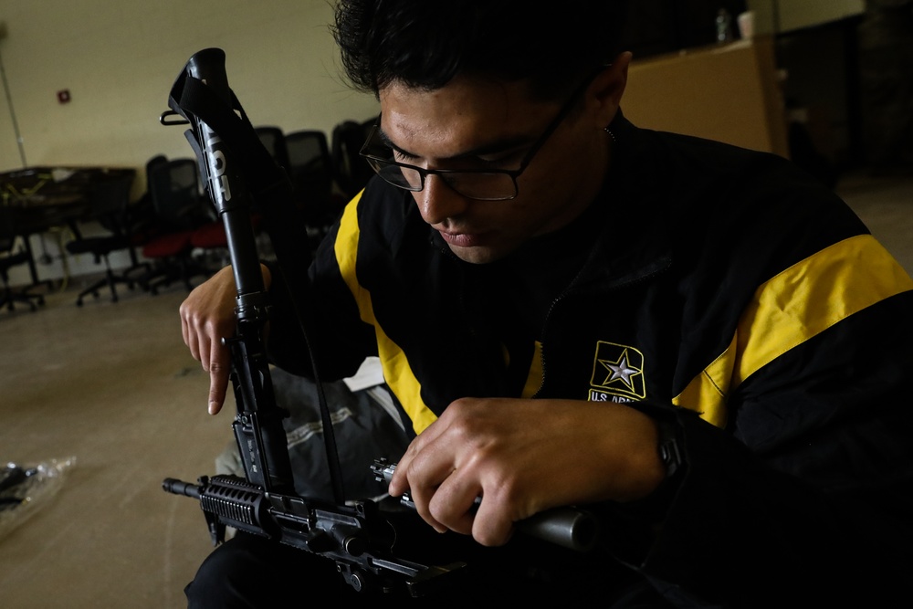 New Jersey Army National Guard Best Warrior Competition Processing