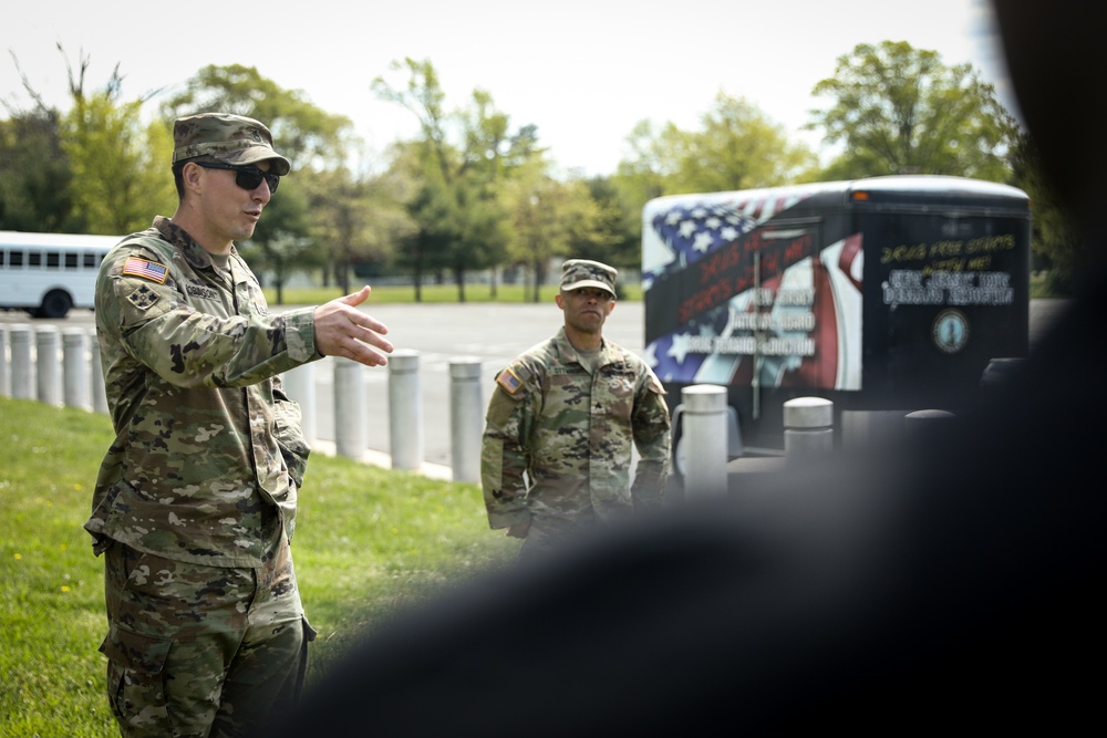 New Jersey Army National Guard Best Warrior Competition Processing