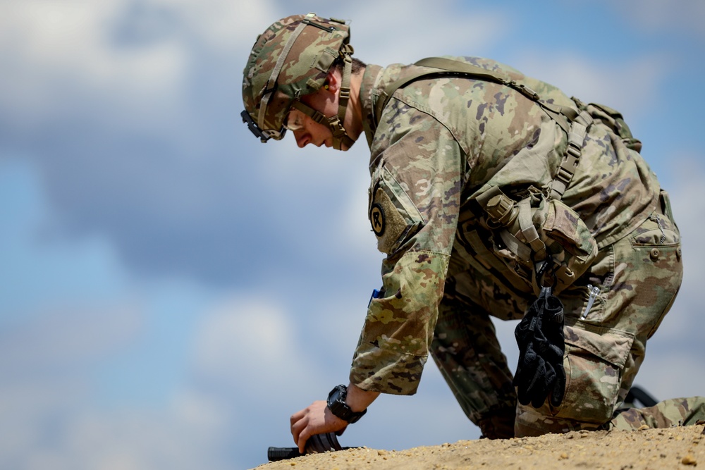 New Jersey Army National Guard Best Warrior Competition Weapons Qualification