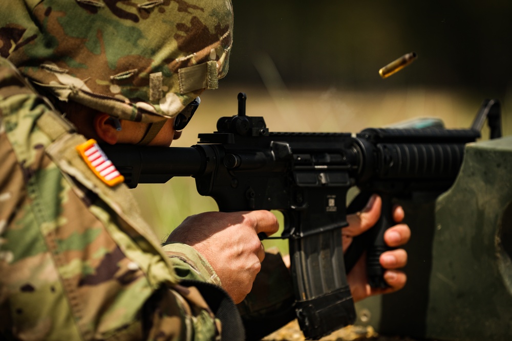 New Jersey Army National Guard Best Warrior Competition Weapons Qualification