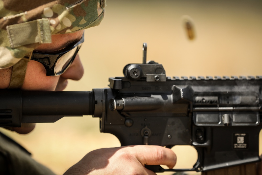 New Jersey Army National Guard Best Warrior Competition Weapons Qualification