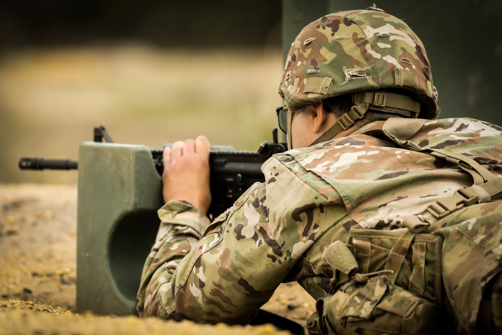 New Jersey Army National Guard Best Warrior Competition Weapons Qualification