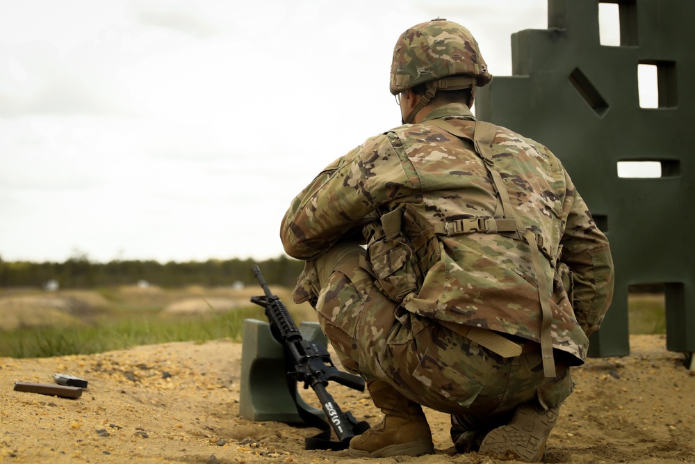 New Jersey Army National Guard Best Warrior Competition Weapons Qualification