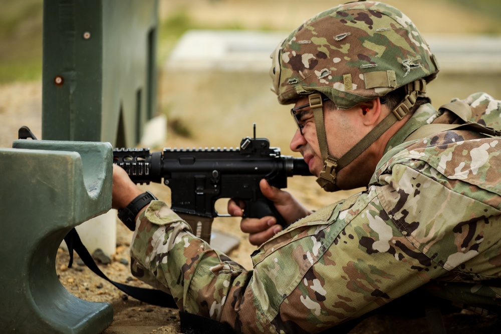 New Jersey Army National Guard Best Warrior Competition Weapons Qualification