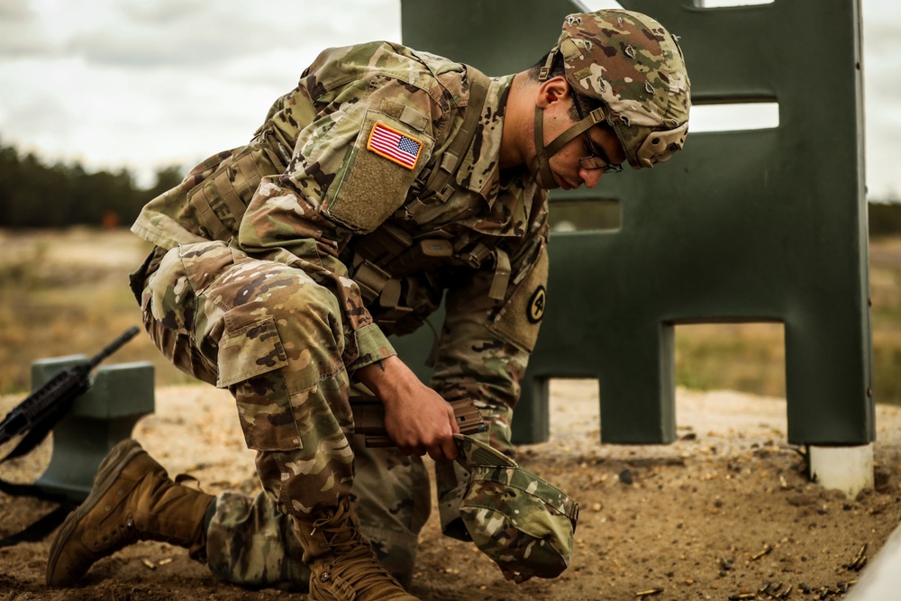 New Jersey Army National Guard Best Warrior Competition Weapons Qualification