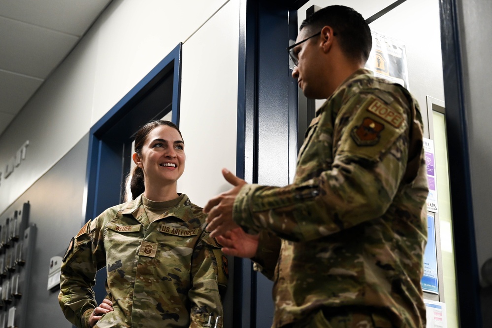 Senior Master Sgt. Sarah Weber wins AETC Outstanding First Sergeant of the Year