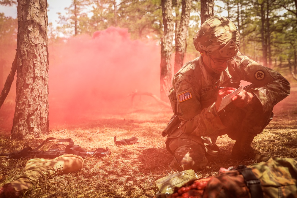 New Jersey Army National Guard Best Warrior Competition Stress Shoot