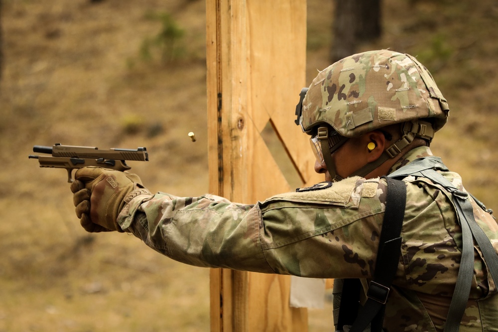 New Jersey Army National Guard Best Warrior Competition Stress Shoot