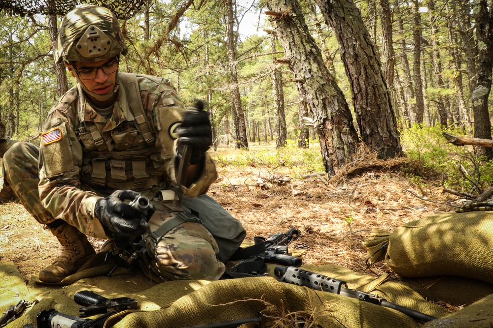 New Jersey Army National Guard Best Warrior Competition Stress Shoot