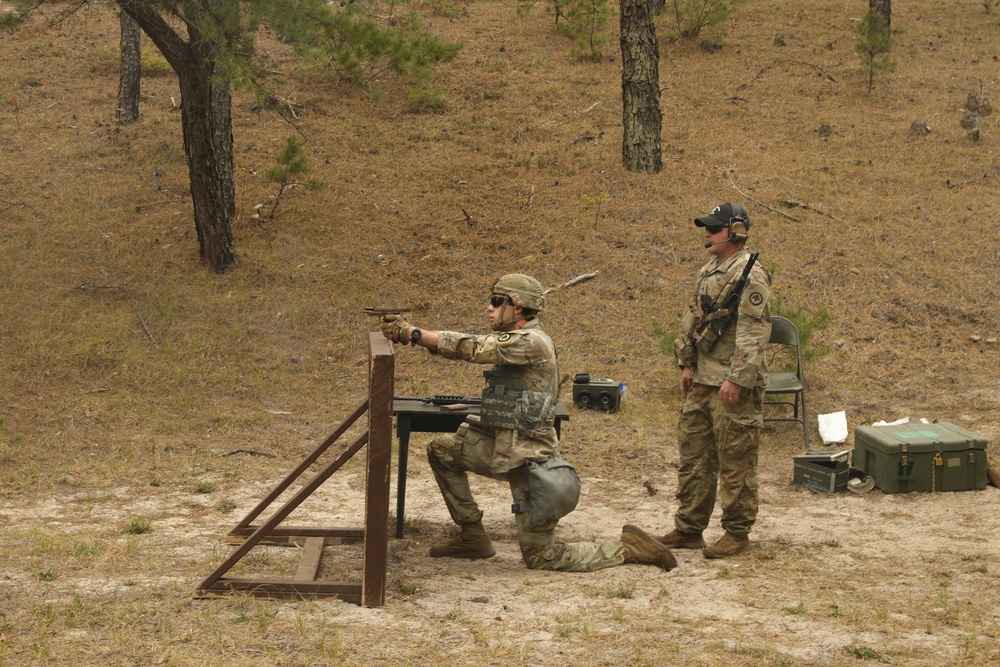 New Jersey Army National Guard Best Warrior Competition Stress Shoot