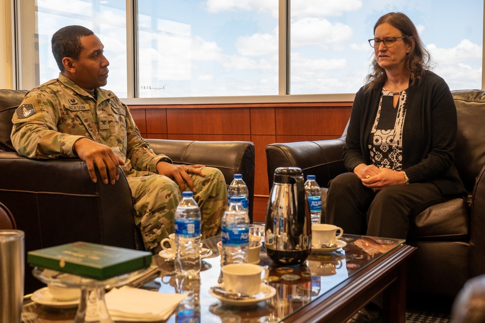 Deputy Chief Scientist Visits Buckley Space Force Base