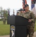 Division Conducts Change of Responsibility Ceremony