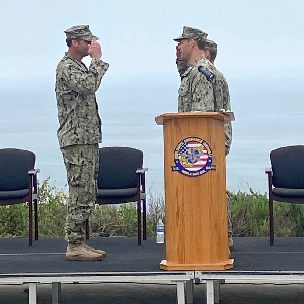 EOD Mobile Unit 1 Change of Command