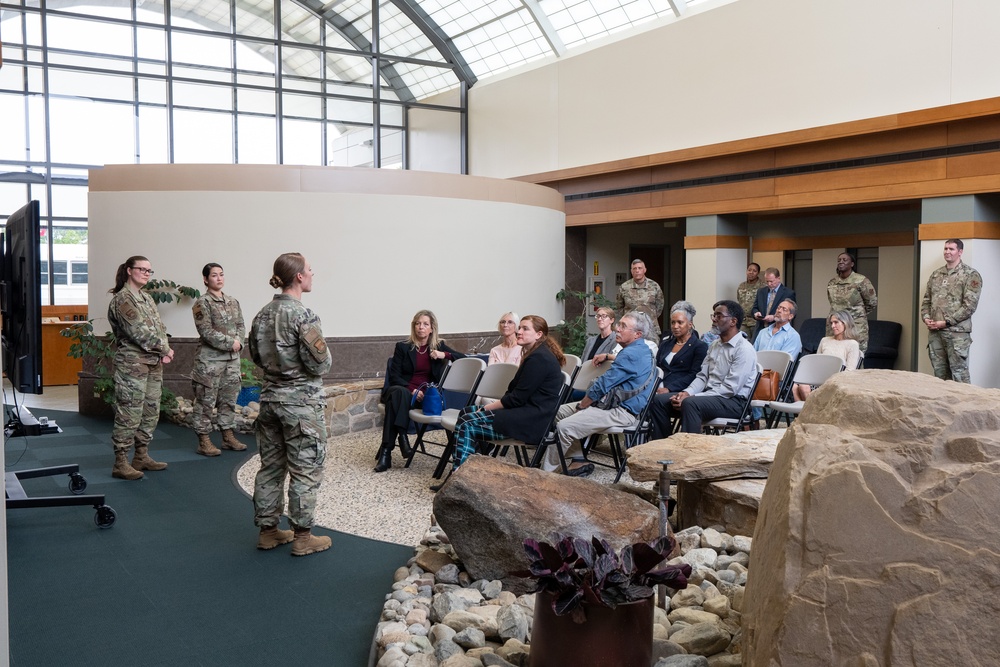 Air Force Survivor Advocacy Council visit AFMAO