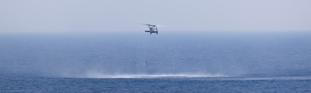 Balikatan 23 | USS Miguel Keith, MARSOC Helocast