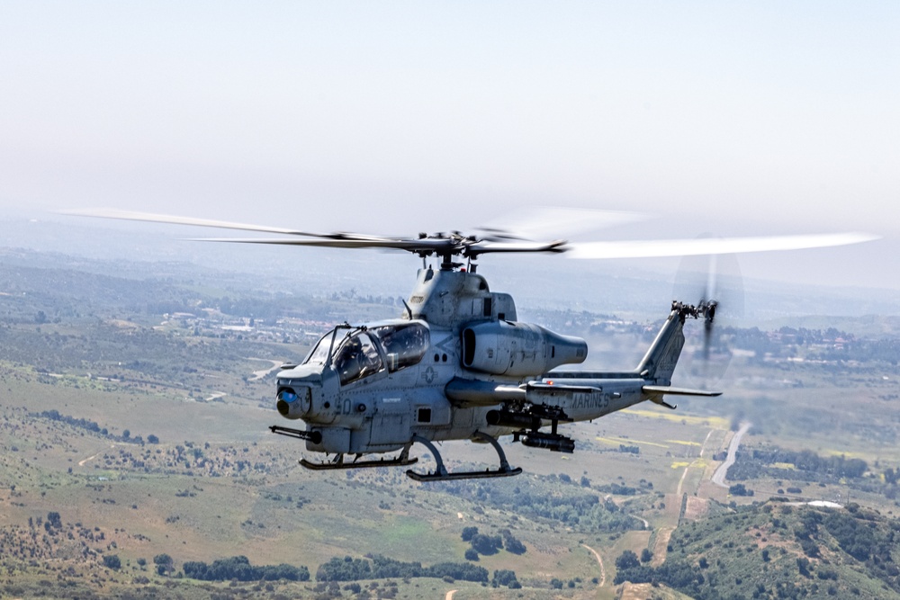 HMLA-367 Travels to National Training Center