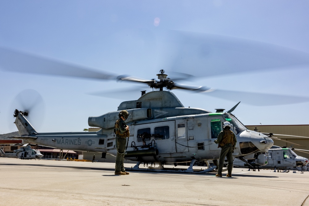 HMLA-367 Travels to National Training Center