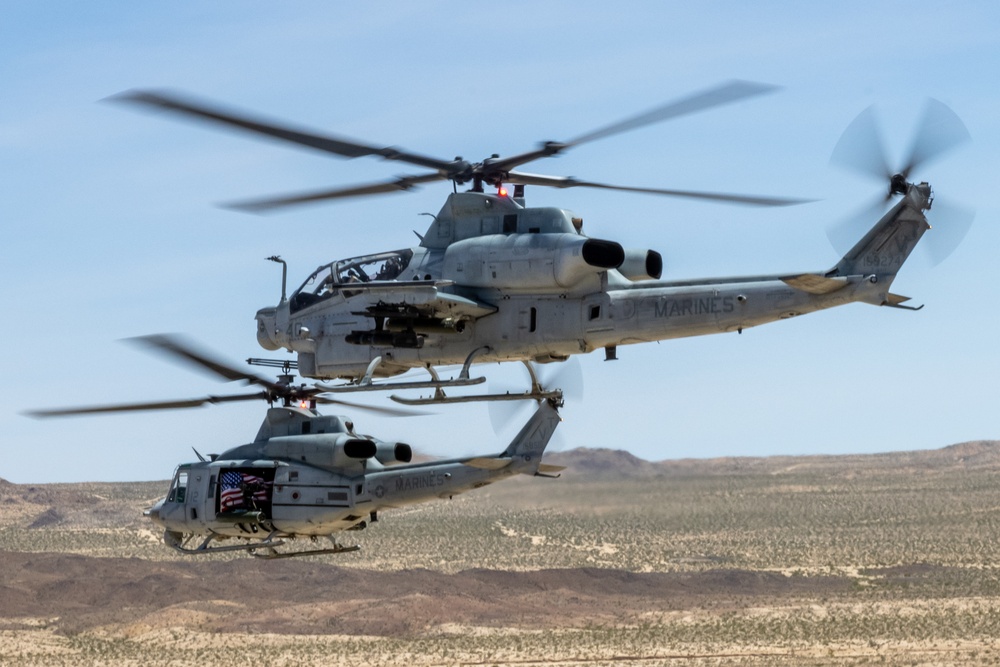 HMLA-367 Travels to National Training Center