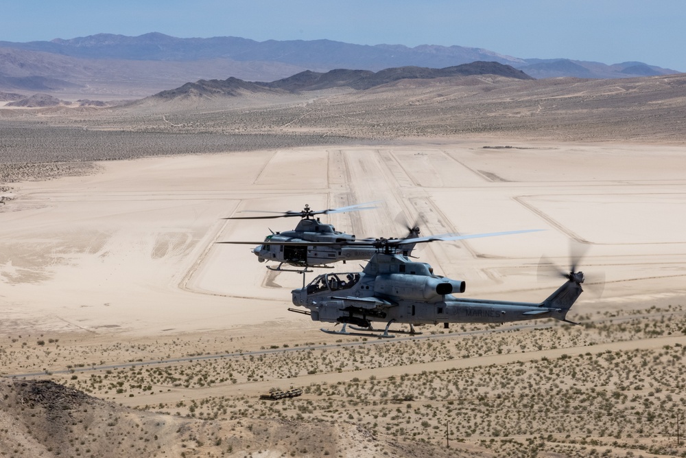 HMLA-367 Travels to National Training Center