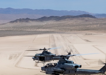 HMLA-367 Travels to National Training Center