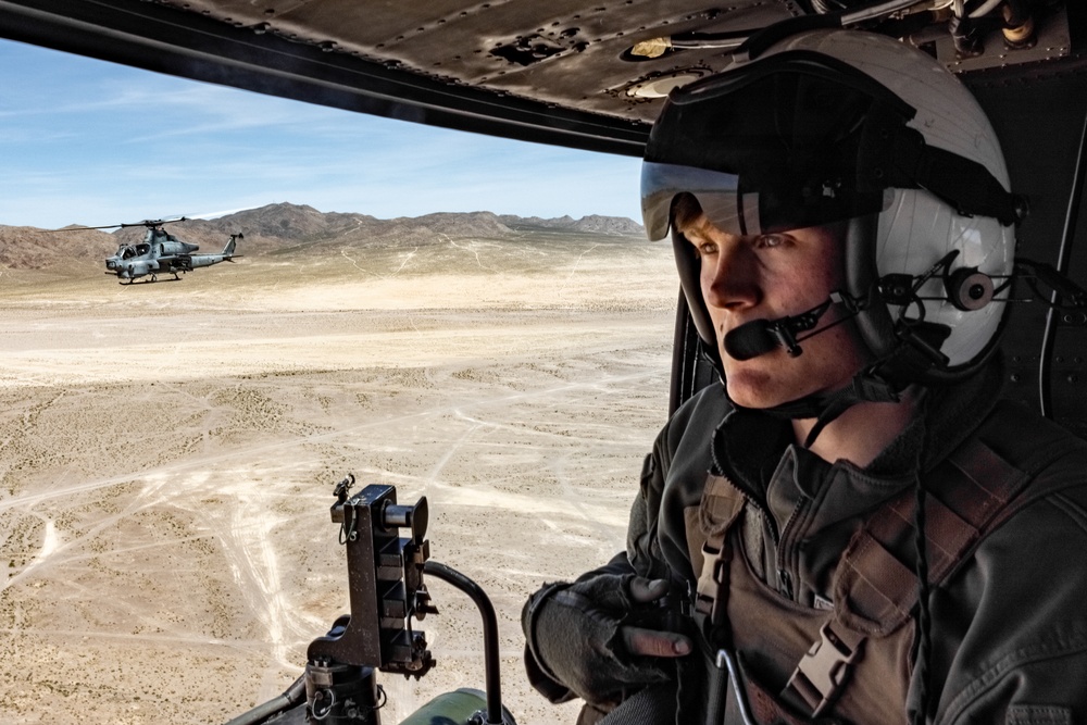 HMLA-367 Travels to National Training Center