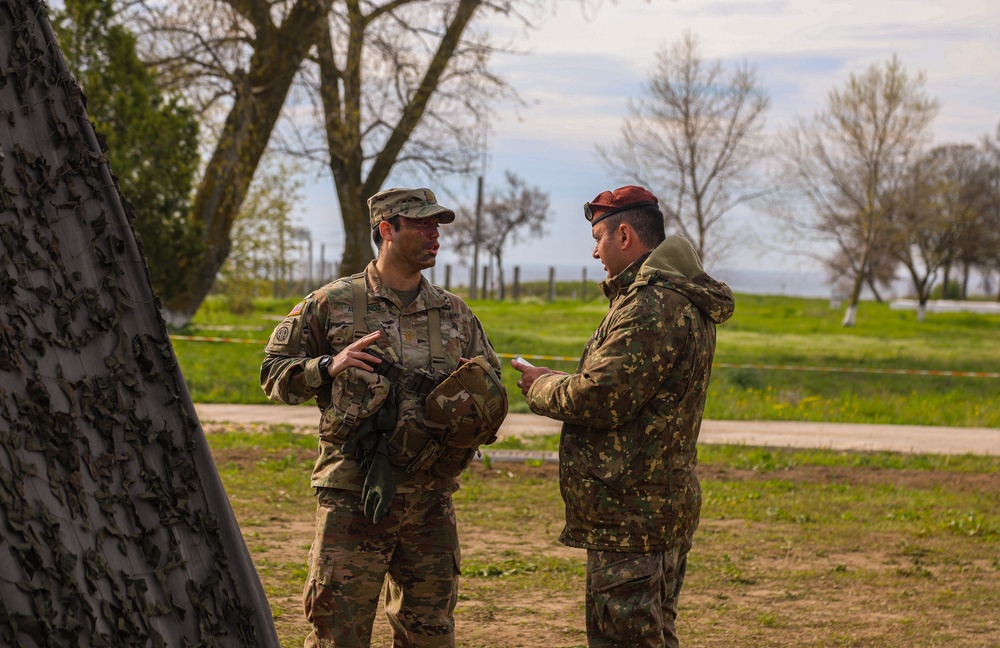 Joint NATO Live Fire Support Exercise at Capu Midia