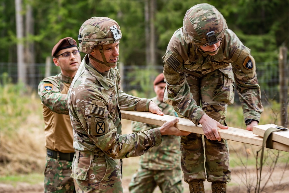 Multinational Spur Ride 2023 at eFP Battle Group Poland