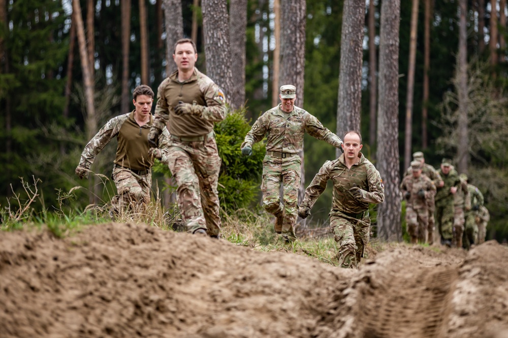 Multinational Spur Ride 2023 at eFP Battle Group Poland