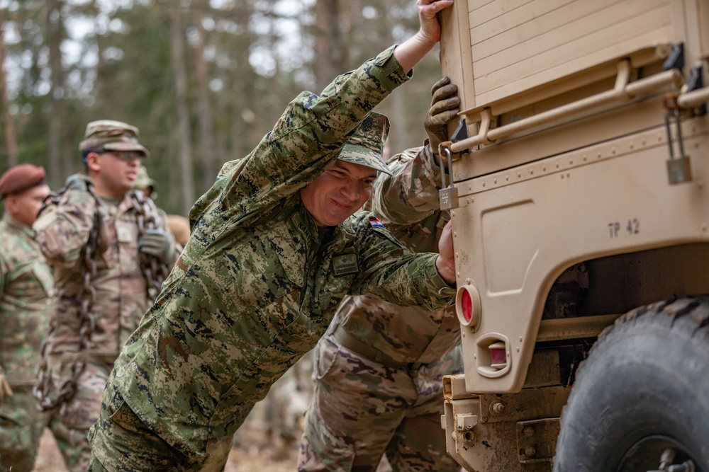 Multinational Spur Ride 2023 at eFP Battle Group Poland