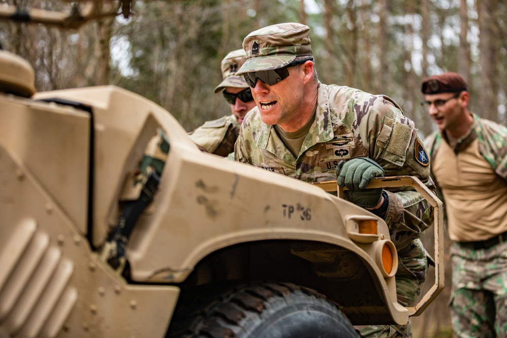 Multinational Spur Ride 2023 at eFP Battle Group Poland