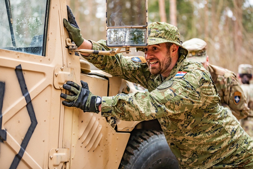 Multinational Spur Ride 2023 at eFP Battle Group Poland