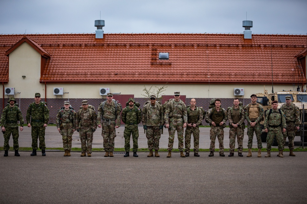 Multinational Spur Ride 2023 at eFP Battle Group Poland