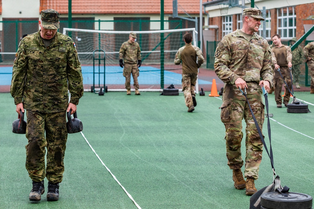 Multinational Spur Ride 2023 at eFP Battle Group Poland