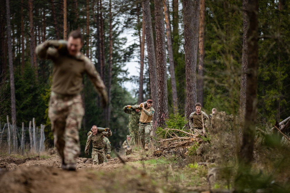 Multinational Spur Ride 2023 at eFP Battle Group Poland