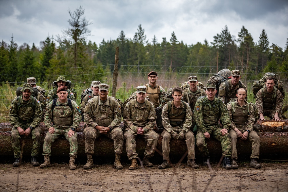 Multinational Spur Ride 2023 at eFP Battle Group Poland