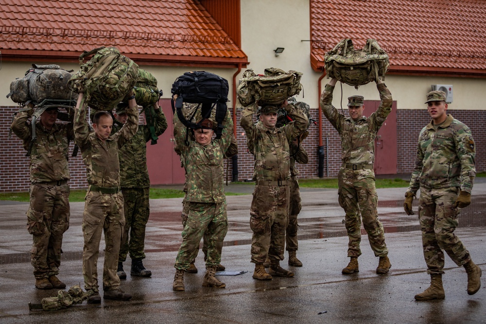 Multinational Spur Ride 2023 at eFP Battle Group Poland