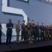 26th Marine Expeditionary Unit Formation Aboard the USS Bataan