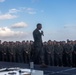 26th Marine Expeditionary Unit Formation Aboard the USS Bataan