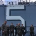 26th Marine Expeditionary Unit Formation Aboard the USS Bataan