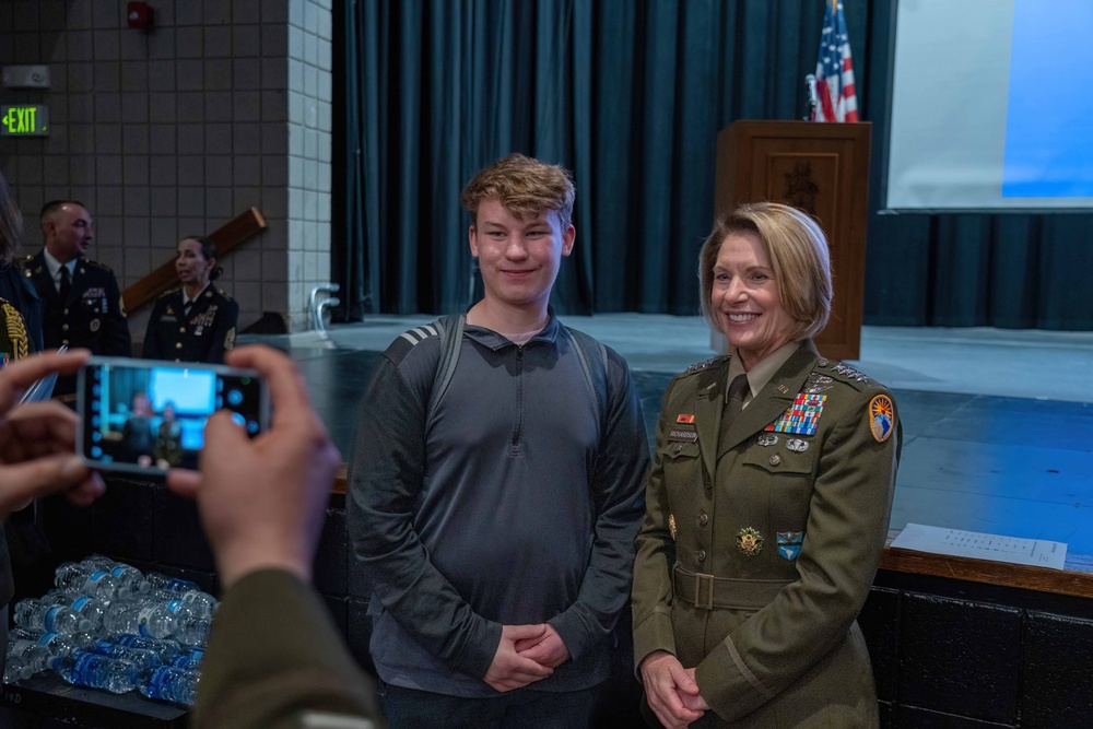 U.S. Southern Command Commander visits Northglenn High School