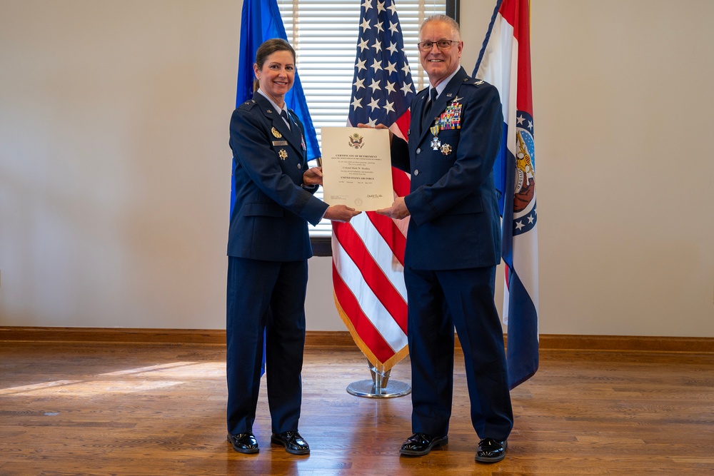 Col. Mark Bradley retirement