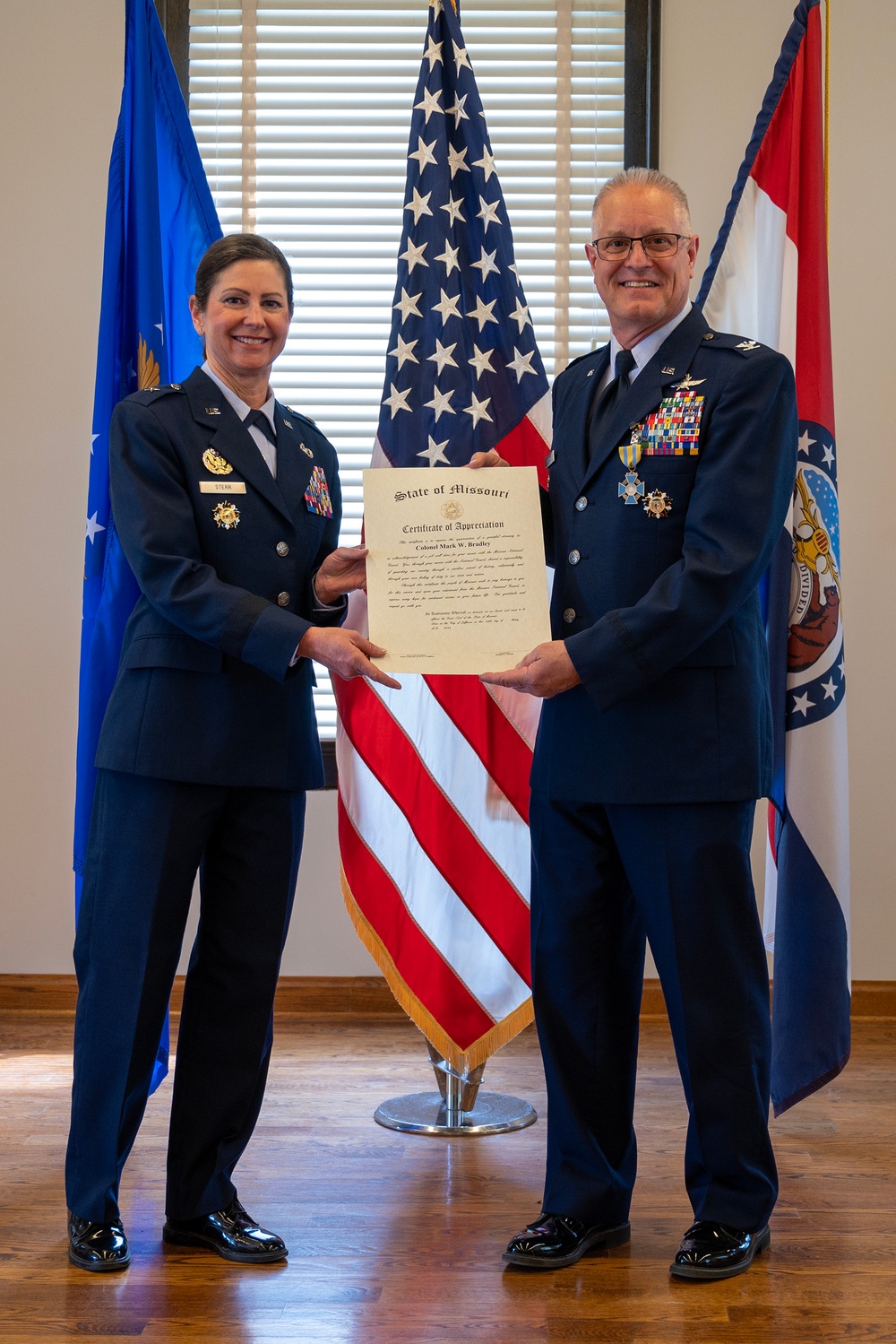 Col. Mark Bradley retirement