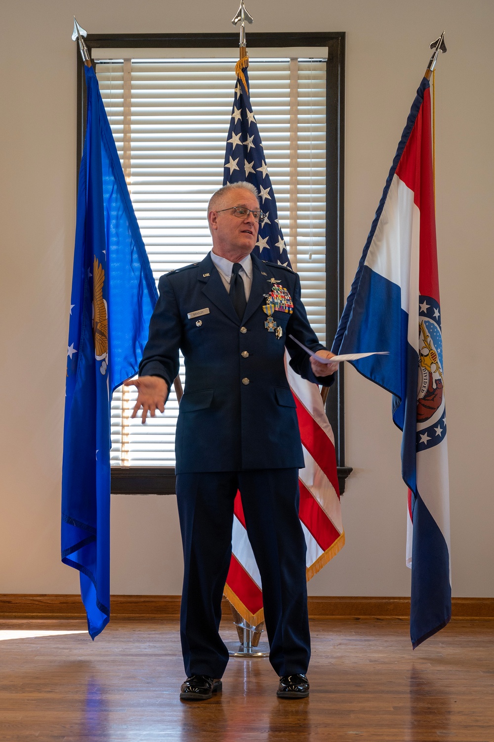 Col. Mark Bradley retirement
