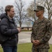 Maj. Gen. Worth Visits Marines with 2d CEB in Sweden