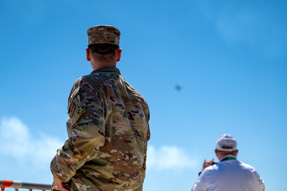 SOMS athletes meet the Thunderbirds, watch air show practices